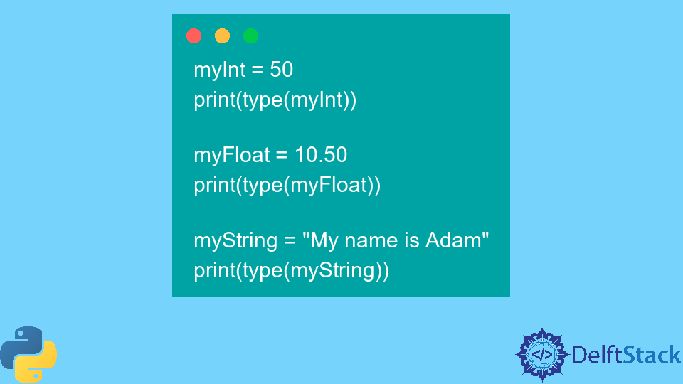 Check Variable Type List Python